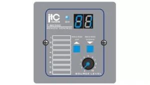 Пульт дистанційного керування музичною трансляцією в заданій зоні ITC T-8000C