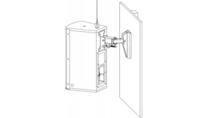 Кріплення для акустичних систем Electro-Voice EVC-WB-BLK