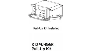 Комплект для увелечения кута підвісу X12PU-BGK