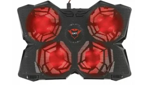 Підставка для ноутбука Trust GXT278 YOZU COOLING (17.3 ") RED LED BLACK