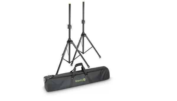 Комплект з двох акустичних стійок з чохлом Gravity GSS5211BSET1