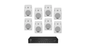 Комплект звуку DV audio LA908PB4W для приміщення до 160 м?