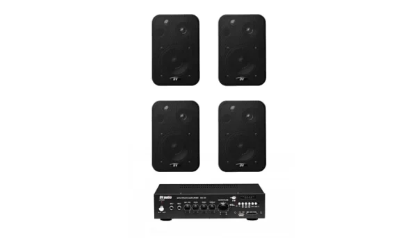 Комплект звуку DV audio MA304CON1B для приміщення до 80 м?