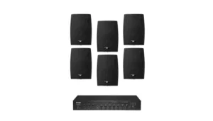 Комплект звуку DV audio LA606PB4B для приміщення до 120 м?