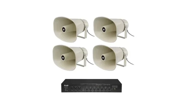Комплект звуку DV audio LA904HS20 для зони оповіщення до 1200 м ?