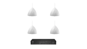 Комплект звуку DV audio LA1204PS5W для приміщення до 80 м ?