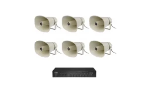 Комплект звуку DV audio LA1206HS20 для зони озвучування до 1800 м ?