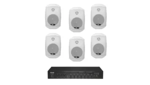 Комплект звуку DV audio LA606MS4W для приміщення до 120 м ?