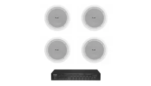 Комплект звуку DV audio LA604C8 для приміщення до 80 м?