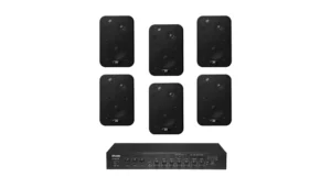 Комплект звуку DV audio LA606CON1B для приміщення до 120 м ?