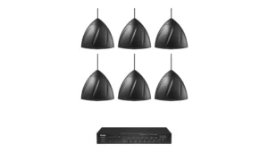 Комплект звуку DV audio LA906PS5B для приміщення до 120 м?