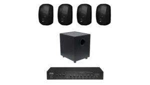 Комплект звуку DV audio LA1204MS4B для приміщень до 80 м?