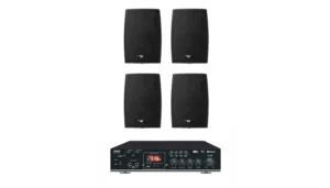 Комплект звуку DV audio MA404PB4B для приміщень до 60 м ?
