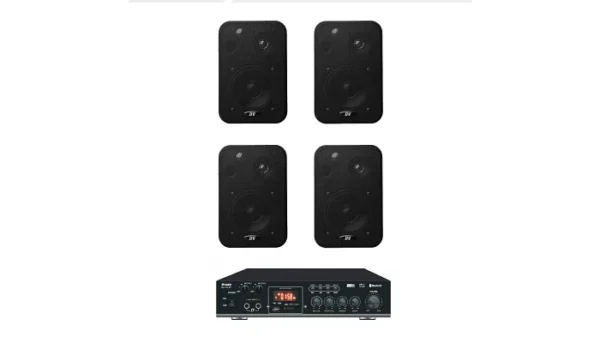 Комплект звуку DV audio MA404CON1B для приміщень до 80 м?