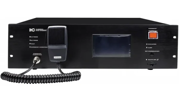 Вбудоване обладнання для голосового оповіщення тривоги ITC VA-6000MA