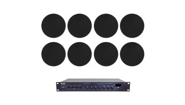 Комплект звуку DV audio LA1208CMG6B для приміщень до 120м?