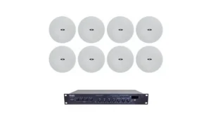 Комплект звуку DV audio LA1208CMG6W для приміщень до 120м?