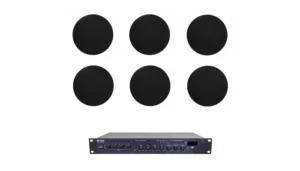 Комплект звуку DV audio LA1206CMG8B для приміщень до 80 м?