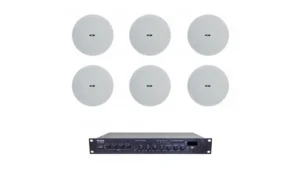 Комплект звуку DV audio LA1206CMG8W для приміщень до 80 м?